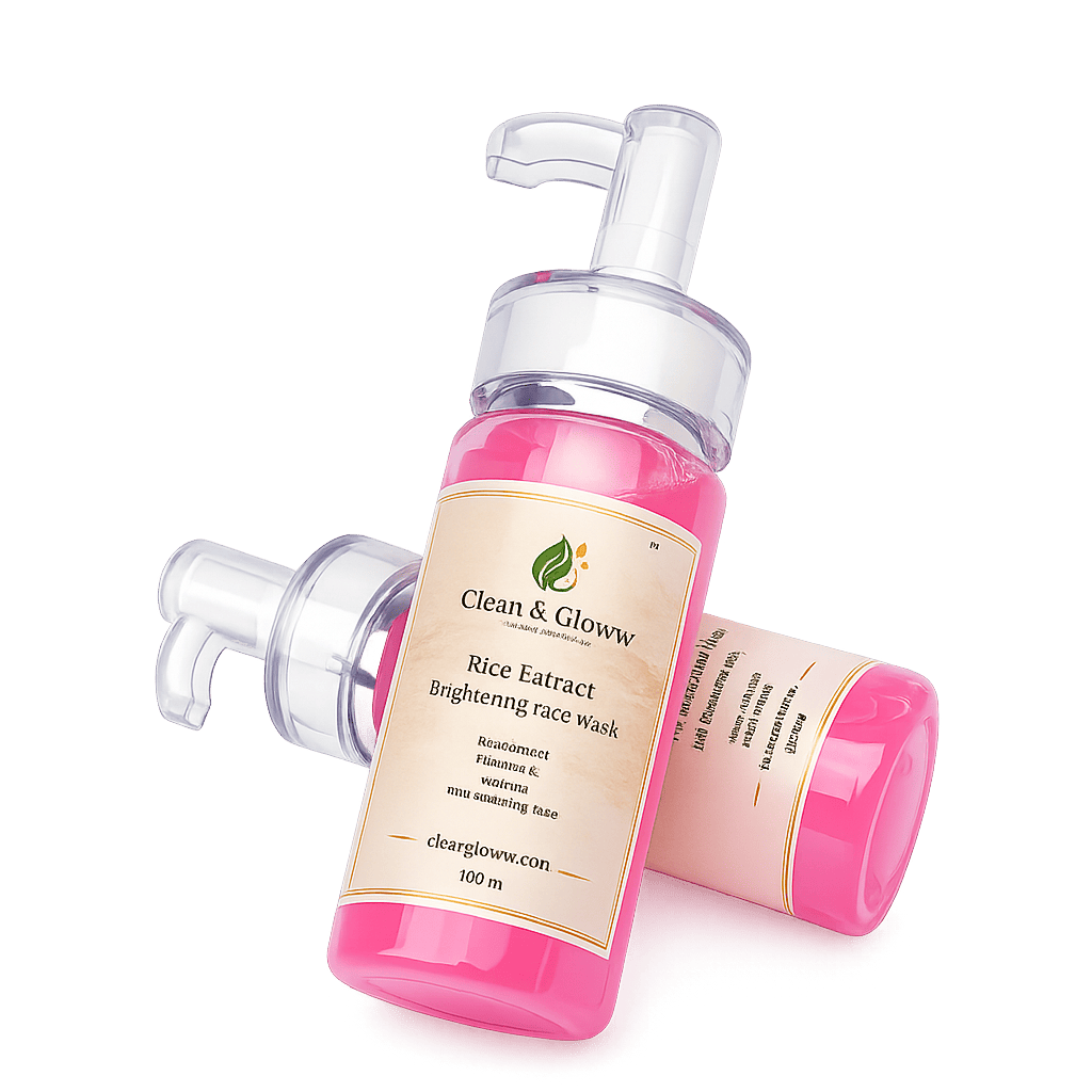 Rice Extract Brightening Face Wash by Clean & Gloww