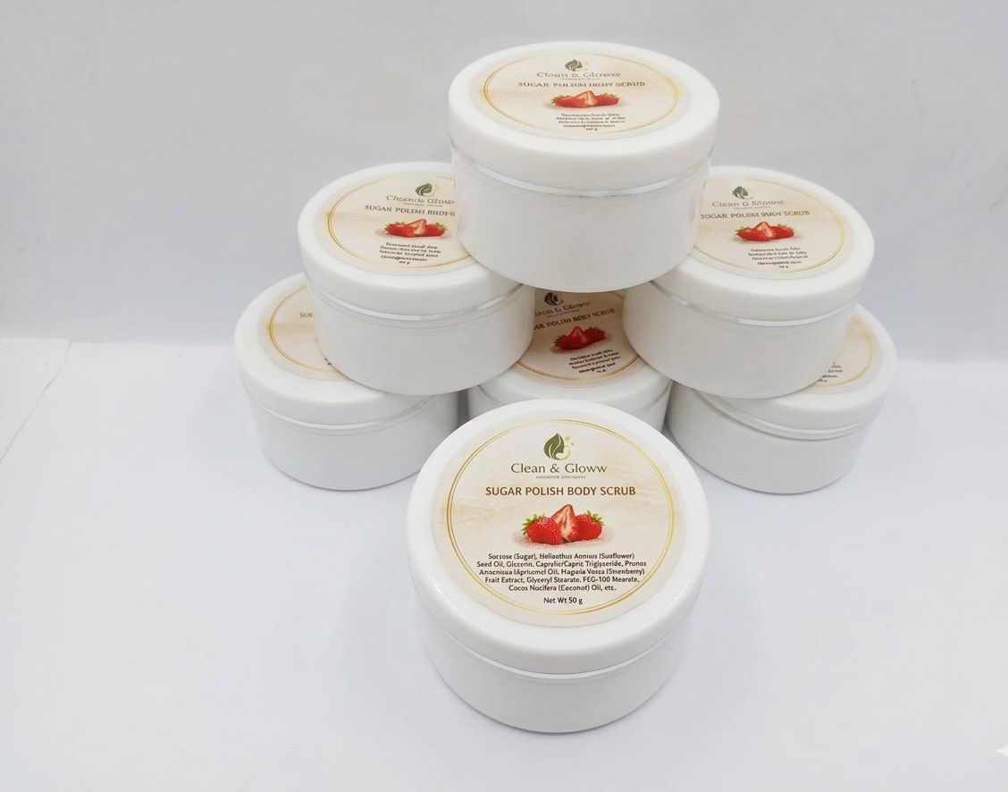Sugar scruber body polish by Clean&Gloww 