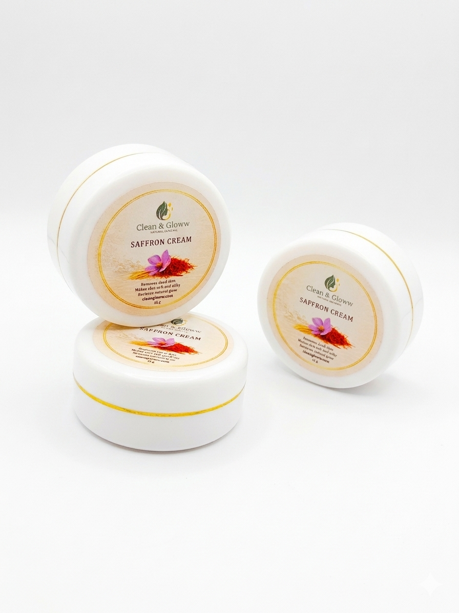 Saffron cream by Clean&Gloww